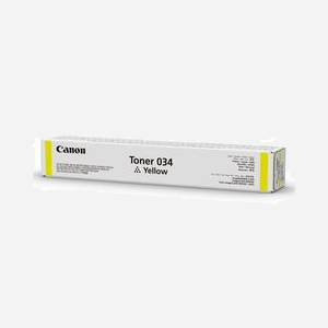 Canon 034 Cartouche Toner Jaune Original (9451B001) - 7300 pages - Impression Laser - Compatible ImageClass MF820cdn/MF810cdn - 1 Pièce