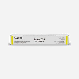 Canon 034 Cartouche Toner Jaune Original (9451B001) - 7300 pages - Impression Laser - Compatible ImageClass MF820cdn/MF810cdn - 1 Pièce - Miniature 2