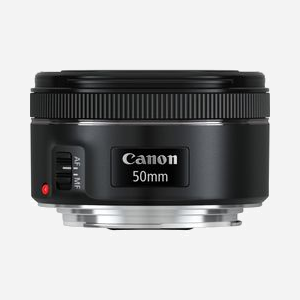 Canon Objectif EF 50mm f/1.8 STM - Focale Fixe 50mm, Ouverture f/1.8, Monture Canon EF, AF STM, 6/5 éléments/groupes, Ø49mm filtre - Miniature 1
