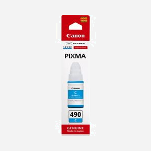 Canon GI-490C - Encre Cyan d'origine - 70 ml - Compatible imprimantes Canon - Référence 0664C001 - Fabriqué au Japon - Code SH 84439990 - 1 Pièce - Miniature 2