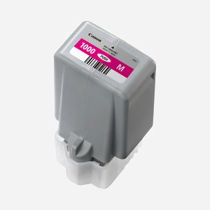 Canon Encre Magenta PFI-1000M (0548C001) 80ml LUCIA PRO, Pigmentée, pour imagePROGRAF PRO-1000, Rendement 5885 pages (10x15cm)