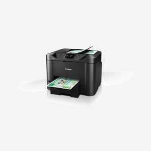 Canon MAXIFY MB5450 : Jet d'encre Couleur A4, 600x1200 DPI, 24ppm (Noir), 15.5ppm (Couleur), Copie/Scan/Fax Couleur, WiFi, Recto/Verso Auto, ADF 50 feuilles - Miniature 4