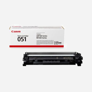 Canon Toner 051 Noir Original (2168C002) - Rendement 1700 pages (ISO/IEC 19752) - Compatible i-SENSYS LBP162dw, MF264dw, MF267dw, MF269dw - Miniature 1
