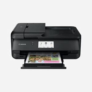 Canon PIXMA TS9550a - Imprimante Jet d'Encre Couleur A3, 4800x1200 DPI, Recto/Verso Auto, Wi-Fi, Numérisation 1200x2400 DPI, AirPrint, PIXMA Cloud Link - Miniature 5