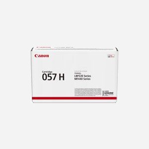 Canon i-SENSYS 057H Cartouche Toner Noir Original (3010C002) - 10000 pages - i-SENSYS LBP223dw/226dw, MF443dw/445dw - Technologie Laser