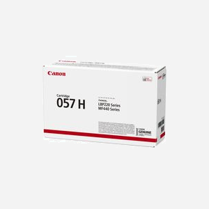 Canon i-SENSYS 057H Cartouche Toner Noir Original (3010C002) - 10000 pages - i-SENSYS LBP223dw/226dw, MF443dw/445dw - Technologie Laser - Miniature 3