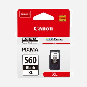 Canon PG-560XL Cartouche d'encre noire à pigments, haut rendement (XL), 14.3ml, 400 pages, compatible PIXMA TS5350/TS7450, code OEM 3712C001 - Miniature 1