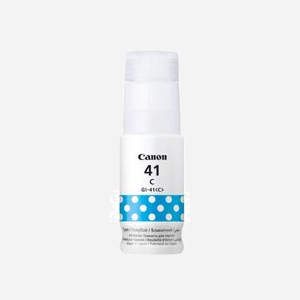 Canon GI-41C Originale - Encre Cyan 70ml - Rendement 7700 pages - Compatibilité PIXMA G1420, G3420, G3460, G2420, G2460 - Référence 4543C001 - Miniature 2