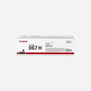 Canon 067H Cartouche Toner Noir Original Haut Rendement (3130 pages) - Compatible i-SENSYS/LBP631Cw/LBP633Cdw/MF651Cw/MF655Cdw/MF657Cdw (5106C002)