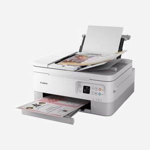 Canon PIXMA TS7451i : Jet d'encre Couleur A4, 4800x1200 DPI, Wifi, Recto/Verso Auto, Scanner 1200x2400 DPI, AirPrint, Mopria, PIXMA Cloud Link - Miniature 3