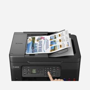 Canon PIXMA G4570 - Imprimante Jet d'encre Couleur A4 - 4800x1200 DPI, WiFi, Recto/Verso Manuel, Scanner 600x1200 DPI, Fax 33.6Kbit/s, ADF 35 feuilles - Miniature 4
