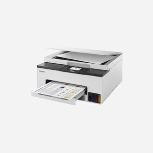 Canon MAXIFY GX1050 Jet d'encre Couleur A4, 600x1200 DPI, 15 ipm Couleur/10 ipm Noir, Scanner 1200x2400 DPI, WiFi, Ethernet, AirPrint, LCD 2.7" - Miniature 3
