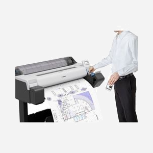 Canon imagePROGRAF TM-340 Imprimante Grand Format Bubblejet Couleur A0 2400x1200 DPI, WiFi, Ethernet, USB, 5 Cartouches, HP-GL/2, JPEG, 2GB, Windows/macOS - Miniature 4
