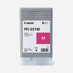 Canon PFI-031M Cartouche d'encre Magenta Originale - 55ml - 1 Pièce - Référence 6265C001 - Compatibilité imagePROGRAF TM-240/TM-340 - Miniature 1