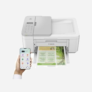 Canon PIXMA TR4756i : Jet d'encre Couleur A4, 4800x1200 DPI, Wifi, Impression Recto/Verso Auto, Scanner 600x1200 DPI, Fax Couleur, ADF 20 feuilles - Miniature 3