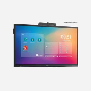 Sharp PN-LC652 Écran LCD 65" 4K Ultra HD Tactile Infrarouge 20 Points, 3840x2160, Panel IPS LED Direct, 450cd/m², Android 11, ARM Cortex-A55, 8GB RAM - Miniature 2