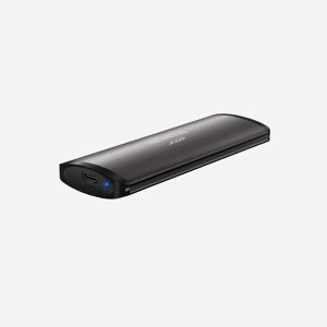 ADATA SE760 1 To SSD Externe USB Type-C 3.2 Gen 2 (3.1 Gen 2) Titane - Mémoire 3D NAND, Lecture 1000 Mo/s, Compatible Windows/macOS/Linux/Android - Miniature 4