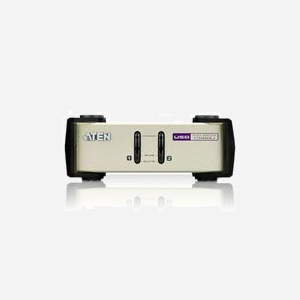 ATEN Commutateur KVM CS82U-AT 2 ports VGA USB PS/2, résolution QXGA 2048x1536, scan 3-20s, métal, 88x140x55.5mm - Miniature 3