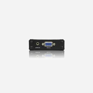 ATEN VC180-AT-G : Convertisseur VGA vers HDMI Audio, Résolution 1920x1080, Bande passante 165MHz, Alimentation VGA/DC 5V, Boîtier Métal - Miniature 3