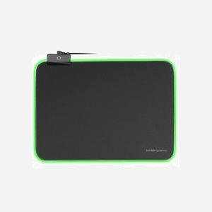 Mars Gaming MMPRGBL - Tapis de souris gaming noir 365x265x4mm, surface nylon nanotextile, rétroéclairage RGB 12 modes, base antidérapante, câble 1.5m USB - Miniature 5