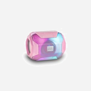 Mars Gaming MSBAXP Enceinte Portable Stéréo Rose 10W RMS, Bluetooth 5.0, USB, MicroSD, Radio FM, Autonomie 8h, RGB Flow, 16-20000Hz
