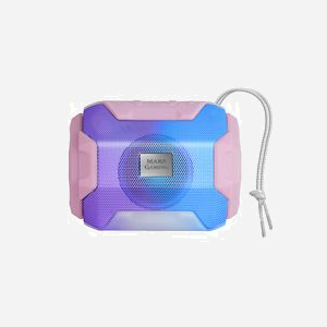 Mars Gaming MSBAXP Enceinte Portable Stéréo Rose 10W RMS, Bluetooth 5.0, USB, MicroSD, Radio FM, Autonomie 8h, RGB Flow, 16-20000Hz - Miniature 2