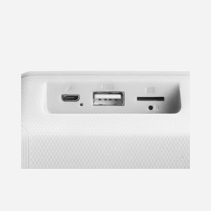 Mars Gaming MSBAXW Enceinte Portable Stéréo Blanche 10W Bluetooth 5.0, USB, MicroSD, Radio FM, Autonomie 8h, RGB Flow, 16-20000Hz. - Miniature 5