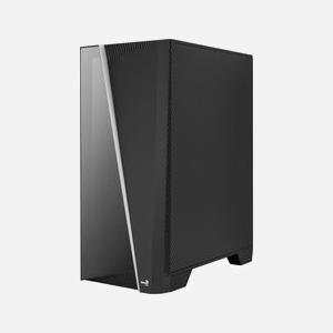 Aerocool Mirage MIRAGEBK Boîtier PC Midi Tower Noir, ATX/micro ATX/Mini-ITX, 2x 3.5", 5x 2.5", USB 3.2 Gen 1, Ventilateur 120mm arrière, compatible radiateurs 360/240/120mm, Éclairage RGB - Miniature 4