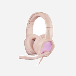 Casque Gaming Filaire Mars Gaming MH320P Rose, USB Type-A, Arceau Circum-aural, HP 50mm Néodyme, 18-20000Hz, Micro Boom -38dB, RGB Flow, Compatible Windows/Mac/PS/Xbox/Switch - Miniature 1