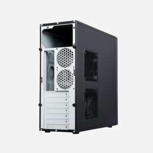 Chieftec CQ-01B-U3-OP Boîtier PC Midi Tower Noir - ATX/micro ATX, 4x 3.5", 2x 5.25", USB 3.2 Gen 1, Ventilation 120/80mm, Sans alimentation - Miniature 3