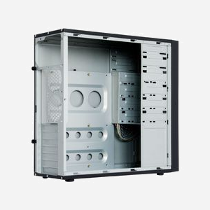 Chieftec CQ-01B-U3-OP Boîtier PC Midi Tower Noir - ATX/micro ATX, 4x 3.5", 2x 5.25", USB 3.2 Gen 1, Ventilation 120/80mm, Sans alimentation - Miniature 5