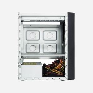 Chieftec BT-02B-U3-250VS Mini Tower PC Noir, SECC, Mini-ITX, 1x 3.5", 1x 2.5", Alimentation 250W, USB 3.2 Gen 1, Ventilateurs 80/60mm, 135x240x295mm - Miniature 4