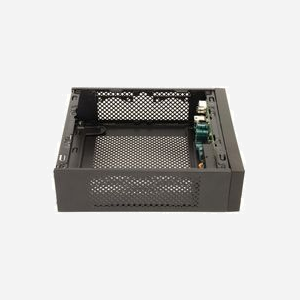Chieftec IX-03B-85W Mini Tower PC Noir, Mini-ITX, 1x 3.5", 1x 2.5", Alimentation 85W, 63x197x220mm - Miniature 2