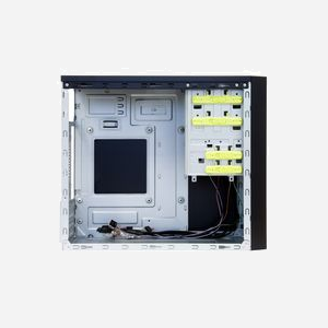 Chieftec HT-01B-350GPB Boîtier PC Midi Tower Noir, Micro ATX, Alimentation 350W, Baies 2x5.25" Ext., 2x3.5" Int., 1x2.5", USB 3.2 Gen 1 - Miniature 3