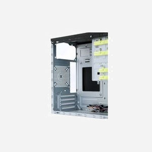 Chieftec HT-01B-350GPB Boîtier PC Midi Tower Noir, Micro ATX, Alimentation 350W, Baies 2x5.25" Ext., 2x3.5" Int., 1x2.5", USB 3.2 Gen 1 - Miniature 4