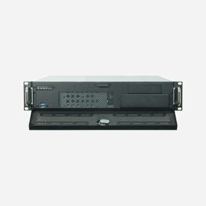 Chieftec UNC-210M-B Boîtier Serveur 2U Rackable 3x3.5" Int. 1x5.25" Ext. microATX 2x 80mm USB 3.2 Gen 1 SECC 479.8x430x88.2mm Noir - Miniature 2