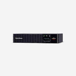 CyberPower PR1000ERTXL2UC UPS Interactif 1kVA/1000W, 10 prises C13, format Rack/Tour 2U, AVR, USB, RS-232, EPO, batteries VRLA, recharge 3h - Miniature 1