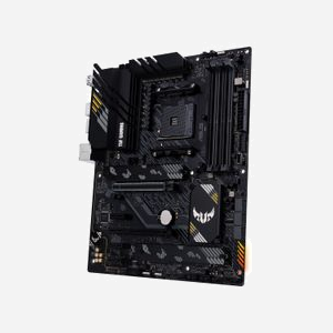 ASUS TUF GAMING B550-PRO - Carte mère ATX AMD B550 Socket AM4, DDR4-SDRAM 128Go max, M.2/SATA III, 2.5GbE LAN, Realtek ALC S1200A, 2-Way CrossFireX - Miniature 3