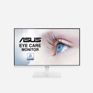 ASUS VA27DQSB-W Moniteur 27" LED Full HD IPS 1920x1080, 5ms, 75Hz, HDMI/DisplayPort/VGA, Hub USB 2.0, AMD FreeSync, Blanc - Miniature 2