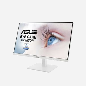 ASUS VA27DQSB-W Moniteur 27" LED Full HD IPS 1920x1080, 5ms, 75Hz, HDMI/DisplayPort/VGA, Hub USB 2.0, AMD FreeSync, Blanc - Miniature 3