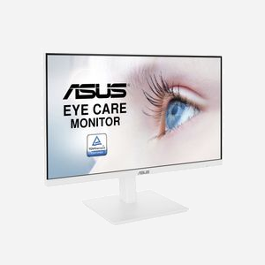 ASUS VA27DQSB-W Moniteur 27" LED Full HD IPS 1920x1080, 5ms, 75Hz, HDMI/DisplayPort/VGA, Hub USB 2.0, AMD FreeSync, Blanc - Miniature 4
