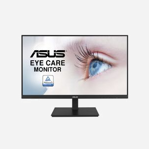 ASUS VA24DQSB Écran LCD 23.8" Full HD (1920x1080) IPS LED, 5ms, 250cd/m², HDMI/DisplayPort/VGA, Hub USB 2.0, Haut-parleurs intégrés, Réglable en hauteur, Noir