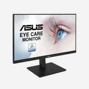ASUS VA24DQSB Écran LCD 23.8" Full HD (1920x1080) IPS LED, 5ms, 250cd/m², HDMI/DisplayPort/VGA, Hub USB 2.0, Haut-parleurs intégrés, Réglable en hauteur, Noir - Miniature 4