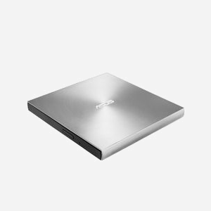 ASUS SDRW-08U8M-U Argent - Graveur DVD±RW Externe USB 2.0 - Lecture/Écriture CD 24x DVD 8x - Compatible Windows/macOS - 142.5x135.5x13.9mm