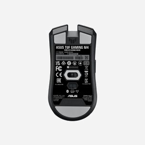 ASUS TUF Gaming M4 Wireless Souris Optique 12000 DPI RF sans fil + Bluetooth 5.1, 6 Boutons Programmables, Droitier, Noir, Piles AA/AAA - Miniature 2