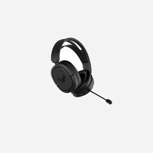 ASUS TUF Gaming H1 Wireless - Casque Gamer Circum-aural Sans Fil USB Type-C - HP 20-20000Hz, Micro Unidirectionnel, Autonomie 15h - PC/PS/Nintendo/Xbox - Miniature 1