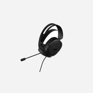 ASUS TUF Gaming H1 Casque Filaire Arceau Circum-Aural Noir, HP 20-20000Hz, Impédance 60 Ohm, Micro Unidirectionnel, Câble 1.2m, PC/Mac/Consoles