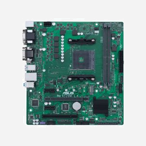 ASUS PRO A520M-C II/CSM : Carte mère AMD A520 micro ATX Socket AM4 Ryzen 3/5/7, 2x DDR4 DIMM 64GB max, M.2, SATA III, Gigabit Ethernet - Miniature 2