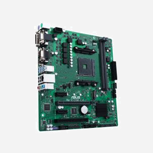 ASUS PRO A520M-C II/CSM : Carte mère AMD A520 micro ATX Socket AM4 Ryzen 3/5/7, 2x DDR4 DIMM 64GB max, M.2, SATA III, Gigabit Ethernet - Miniature 5