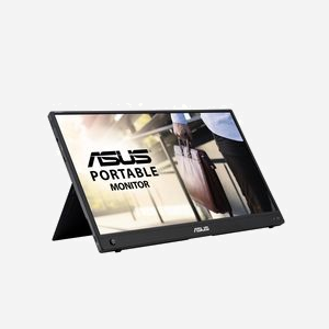 ASUS ZenScreen MB16AWP - Ecran PC 15.6" Full HD IPS LED, 1920x1080, 5ms, 250cd/m², Angles de Vision 178°, WiFi, Noir - Miniature 1